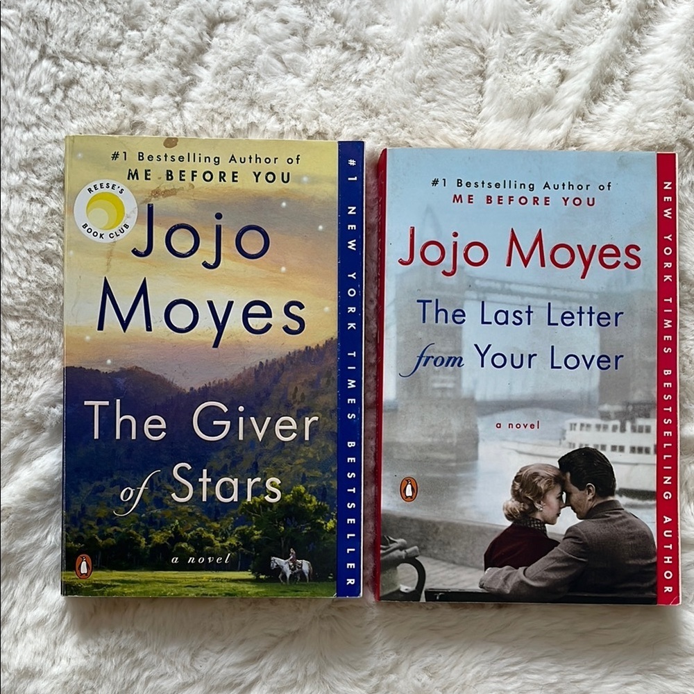 Jojo Moyes Book Set - The Giver of Stars & The Last Letter from Your Lover